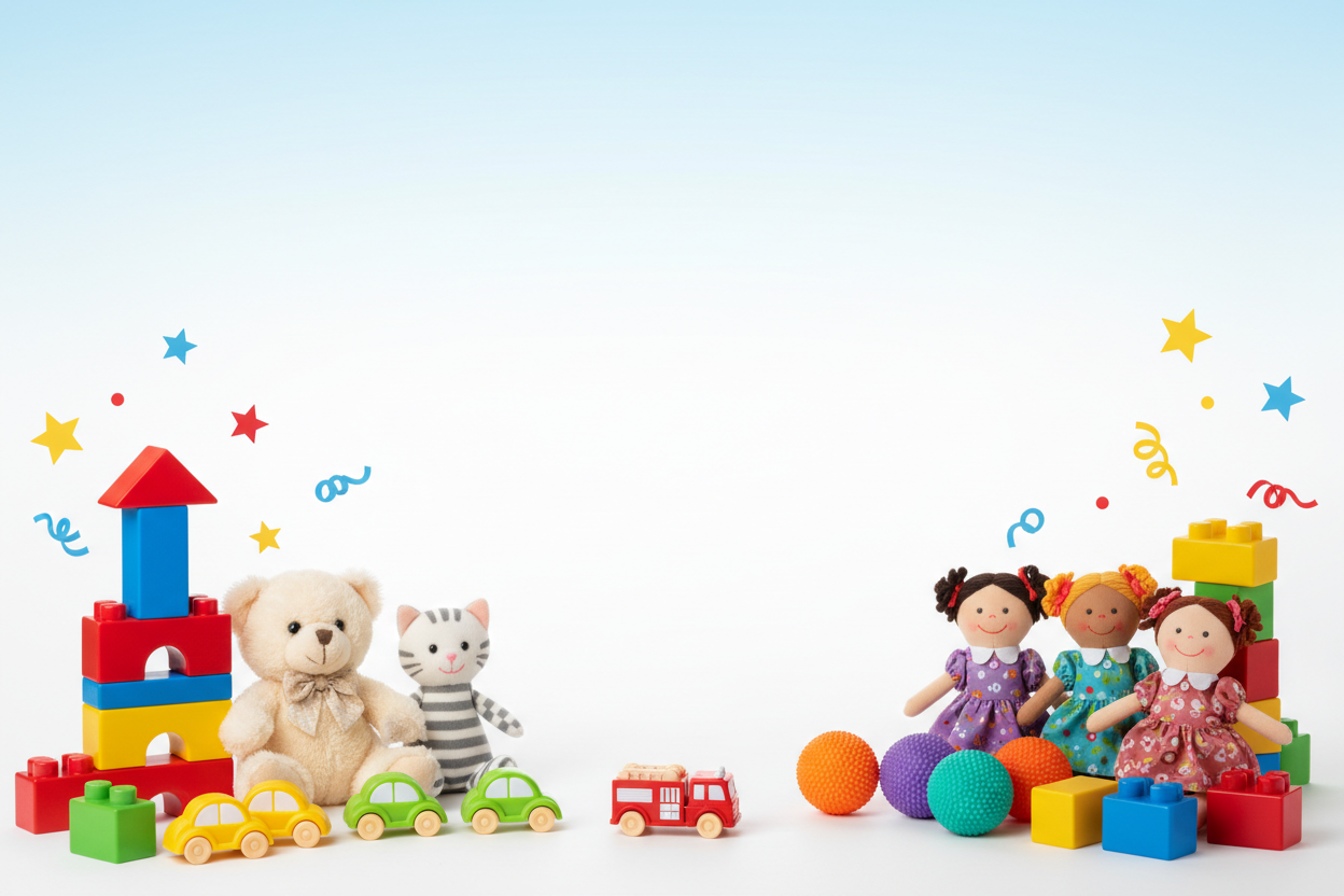 Children's toy background image